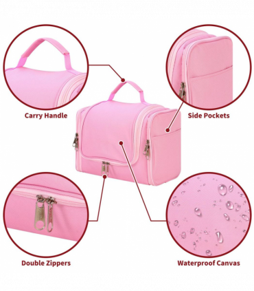 VINSANI TOILETRY BAG PINK 1010186