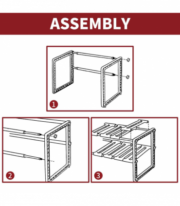 VINSANI UNDER SINK CADDY RACK 0008766
