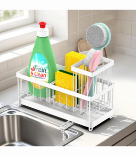 VINSANI WHITE SINK SPONGE HOLDER 1010499