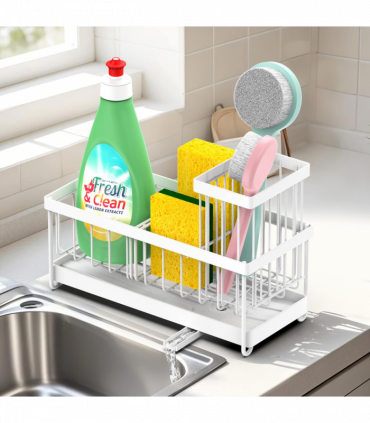 VINSANI WHITE SINK SPONGE HOLDER 1010499