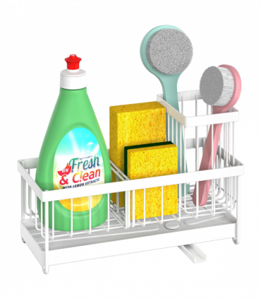 VINSANI WHITE SINK SPONGE HOLDER 1010499