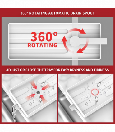 VINSANI WHITE SINK SPONGE HOLDER 1010499