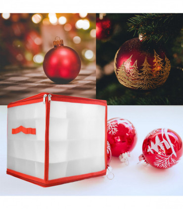 VINSANI XMAS 64 BAUBLE DECORATIONS BOX 0008940