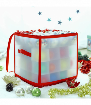 VINSANI XMAS 64 BAUBLE DECORATIONS BOX 0008940