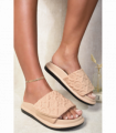 Velcro Strap Flatform Sandals