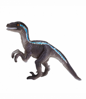 Velociraptor Standing Dinosaur Toy  Realistic Prehistoric Figure