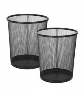 Vinsani 2pc Black Mesh Bin 1010404