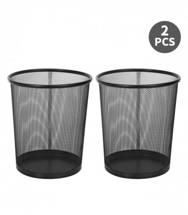 Vinsani 2pc Black Mesh Bin 1010404