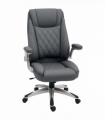 Vinsetto High Back Executive Office Chair Home Swivel Dark Grey