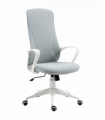 Vinsetto High-Back Home Office Chair Height Adjustable Elastic Desk Chair Grey
