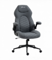 Vinsetto High-Back Home Office Chair w/ Flip Up Armrests Swivel Seat Dark Grey