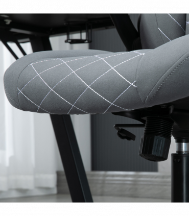 Vinsetto High-Back Home Office Chair w/ Flip Up Armrests Swivel Seat Dark Grey