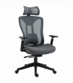 Vinsetto Mesh Office Chair for Home with Lumbar Support, Sliding Seat, 3D Arm