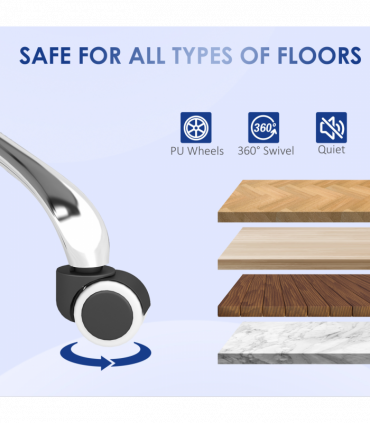 Vinsetto Mesh Office Chair, Computer Chair with Rotatable Headrest, Grey