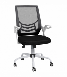 Vinsetto Mesh Swivel Office Chair Task Computer Chair w/ Lumbar Support, Black