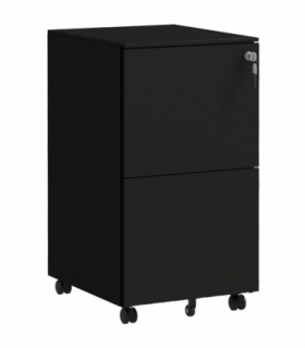 Vinsetto Steel File Cabinet with Lock and Hanging Bar for Letter A4 Legal Size