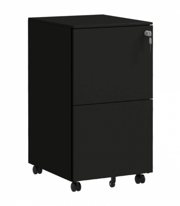 Vinsetto Steel File Cabinet with Lock and Hanging Bar for Letter A4 Legal Size