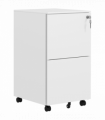 Vinsetto Steel File Cabinet with Lock and Hanging Bar for Letter A4 Legal Size