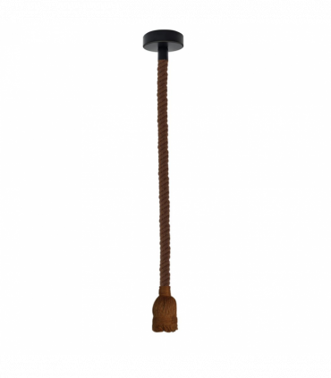 Vintage Ceiling Pendant Light 1m Brown Colour Hemp Rope Hanging Lamp Lights