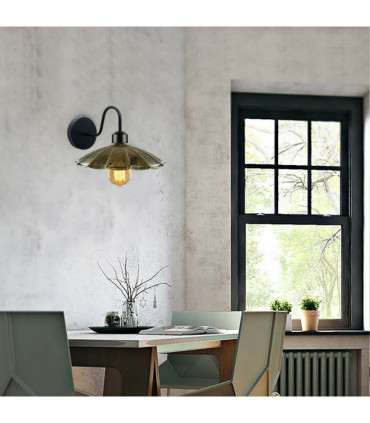 Vintage Industrial Antique Brass Wall Sconces Metal Indoor Light Fitting