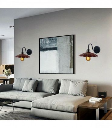 Vintage Industrial Antique Brass Wall Sconces Metal Indoor Light Fitting