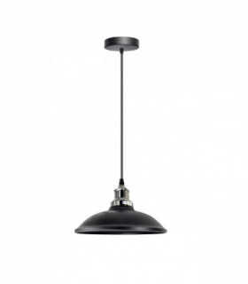 Vintage Industrial Black  E27 Ceiling Hanging Light Shade Loft Style Metal Ceiling Pendant Lamp