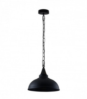 Vintage Industrial Black E27 Ceiling Hanging Light  Metal Pendant Lamp