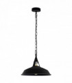 Vintage Industrial Black inner white Metal Ceiling Lamp Pendant Lights UK E28