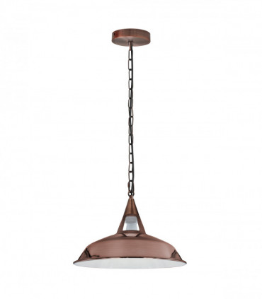 Vintage Industrial Copper Metal Ceiling Lamp Shade Pendant Lights, UK E27