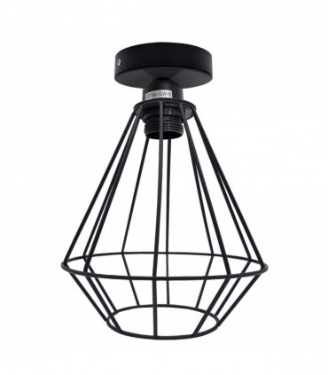 Vintage Industrial Geometric Diamond Shaped  E27 Light Fitting 60W Lighting Bulb Holder