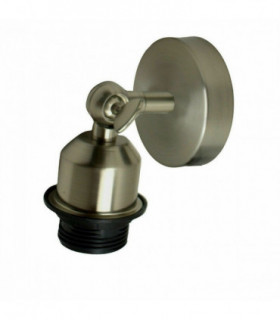 Vintage Industrial Indoor Lamp Holder Flush Mount Adjustable Wall Sconce Light Multi Room