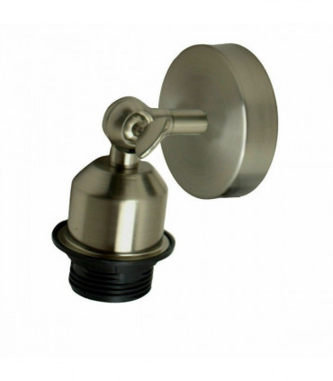 Vintage Industrial Indoor Lamp Holder Flush Mount Adjustable Wall Sconce Light Multi Room