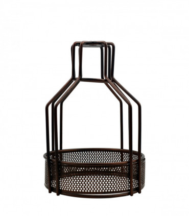 Vintage Industrial Metal Wire Cage Wall Lamp Guard Retro Light Shade Protection~1280