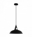 Vintage Industrial Retro Black Metal Ceiling Pendant Lights UK E27 Holder