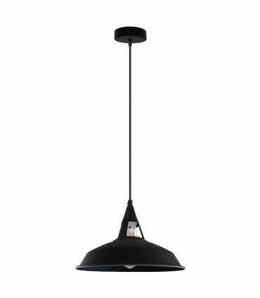 Vintage Industrial Retro Black Metal Ceiling Pendant Lights UK E27 Holder