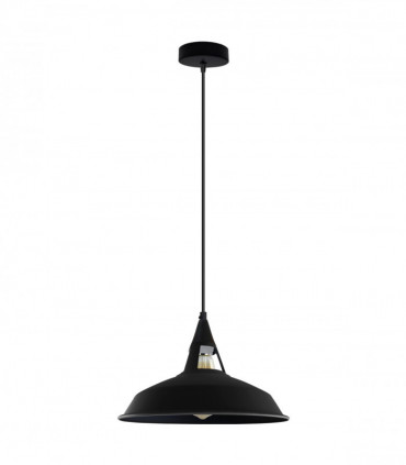 Vintage Industrial Retro Black Metal Ceiling Pendant Lights UK E27 Holder