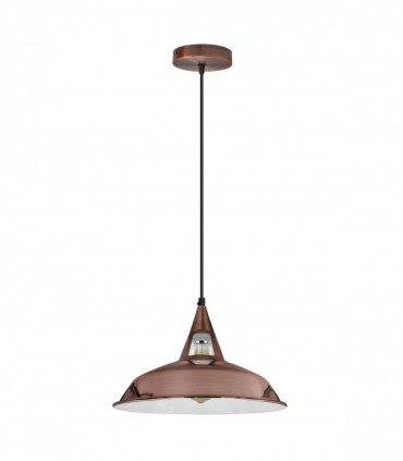Vintage Industrial Retro Copper Metal Ceiling Pendant Lights , UK E27 Holder