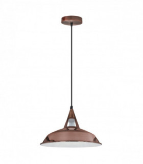 Vintage Industrial Retro Copper Metal Ceiling Pendant Lights , UK E27 Holder