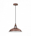 Vintage Industrial Retro Copper Metal Ceiling Pendant Lights , UK E27 Holder