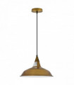 Vintage Industrial RetroYellow Brass Metal Ceiling Pendant Lights UK E27 Holder