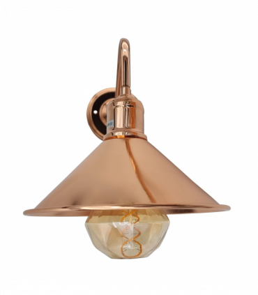 Vintage Industrial Rose Gold Retro Wall light Sturdy Metal Lamp Shade Lights Classic Style Electroplated Finish E27 lamp