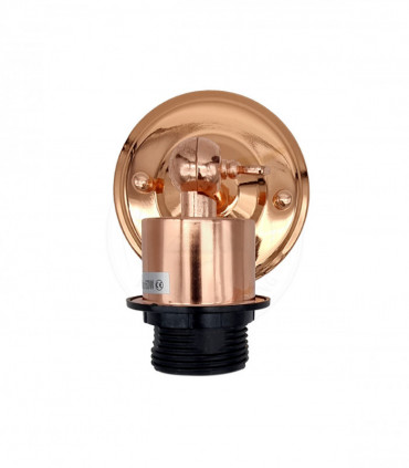 Vintage Industrial Rose Gold Retro Wall light Sturdy Metal Lamp Shade Lights Classic Style Electroplated Finish E27 lamp