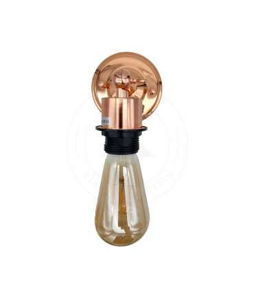 Vintage Industrial Rose Gold Retro Wall light Sturdy Metal Lamp Shade Lights Classic Style Electroplated Finish E27 lamp