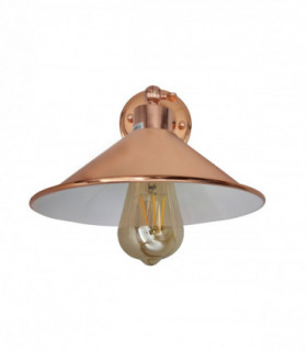 Vintage Industrial Rose Gold Retro Wall light Sturdy Metal Lamp Shade Lights Classic Style Electroplated Finish E27 lamp