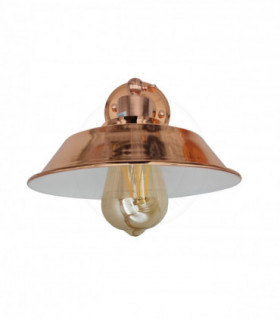 Vintage Industrial Rose Gold Retro Wall light Sturdy Metal Lamp Shade Lights Classic Style Electroplated Finish E27 lamp