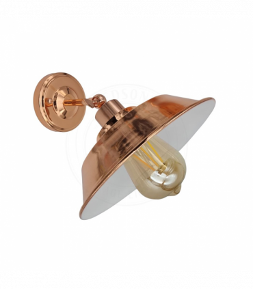 Vintage Industrial Rose Gold Retro Wall light Sturdy Metal Lamp Shade Lights Classic Style Electroplated Finish E27 lamp