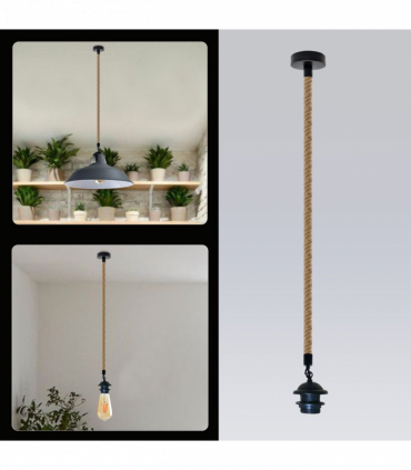 Vintage Pendant Light Fitting E27 for Ceiling Light,UK Holder Fitting Set