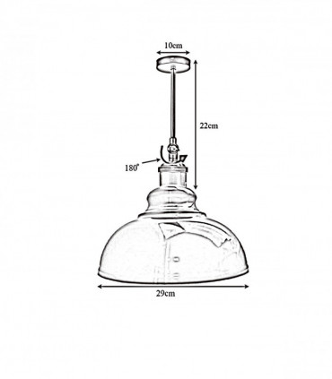 Vintage Wall Lamp Industrial Retro Loft Metal Wall Lights Sconce Lamp UK