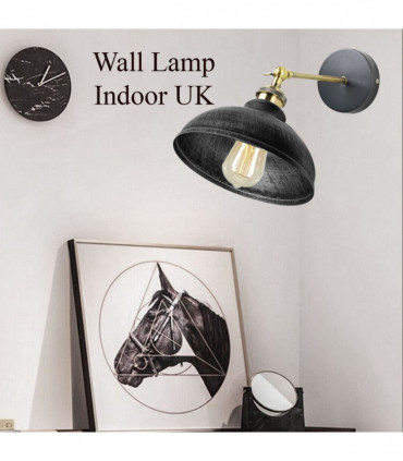 Vintage Wall Lamp Industrial Retro Loft Metal Wall Lights Sconce Lamp UK