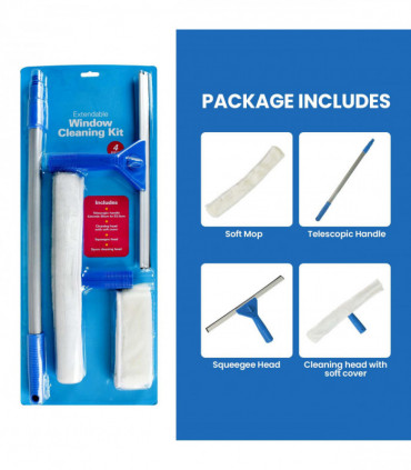 Vivid Extendable Window cleaning Kit GEM-CLE0846 AS-41715